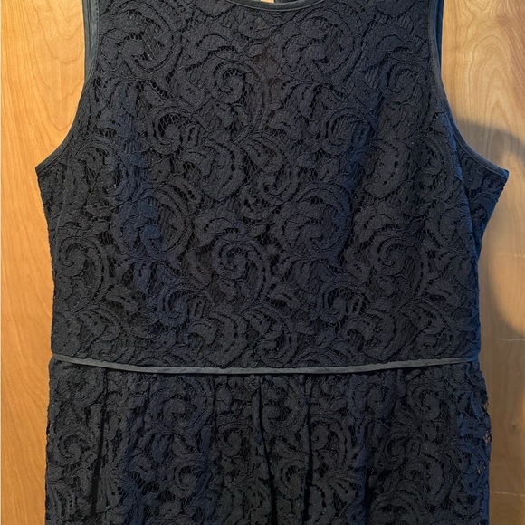Banana Republic Elegant Black Lace Mini Dress - Picture 2 of 6